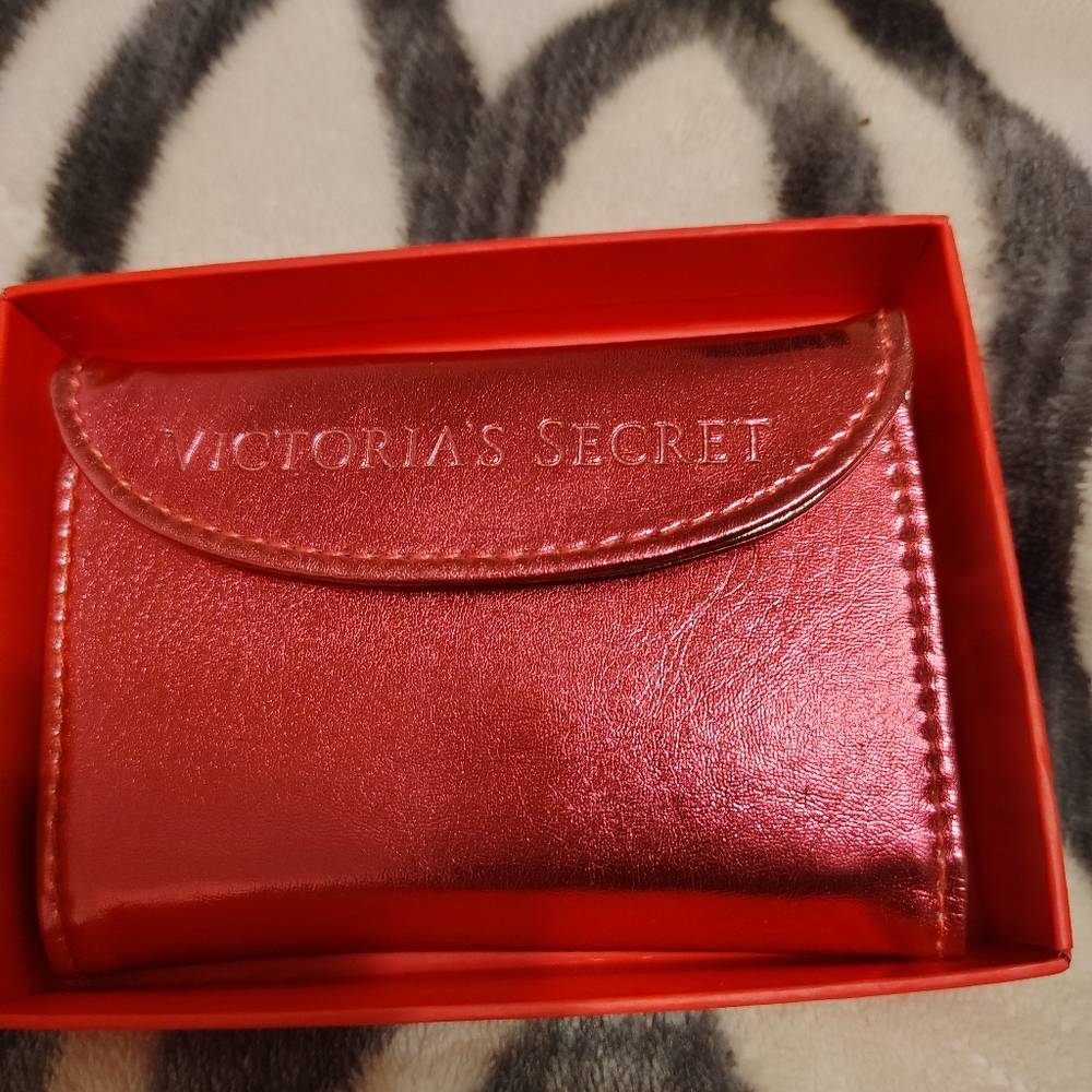 Victoria's Secret Pink Card Holder W/mirror